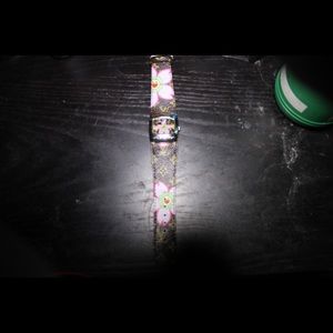 Louis Vuitton floral watch